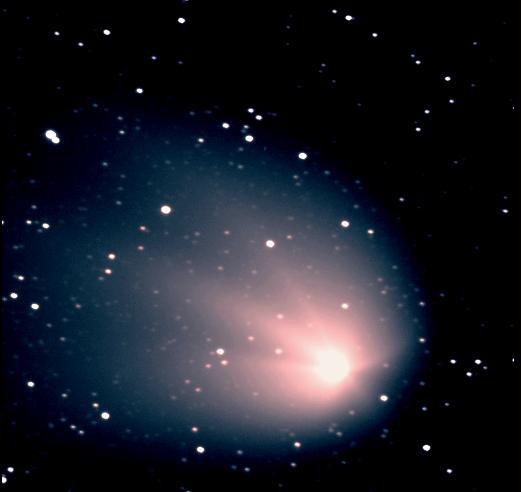 Comet Hale&ndash;Bopp, imaged from the observatory